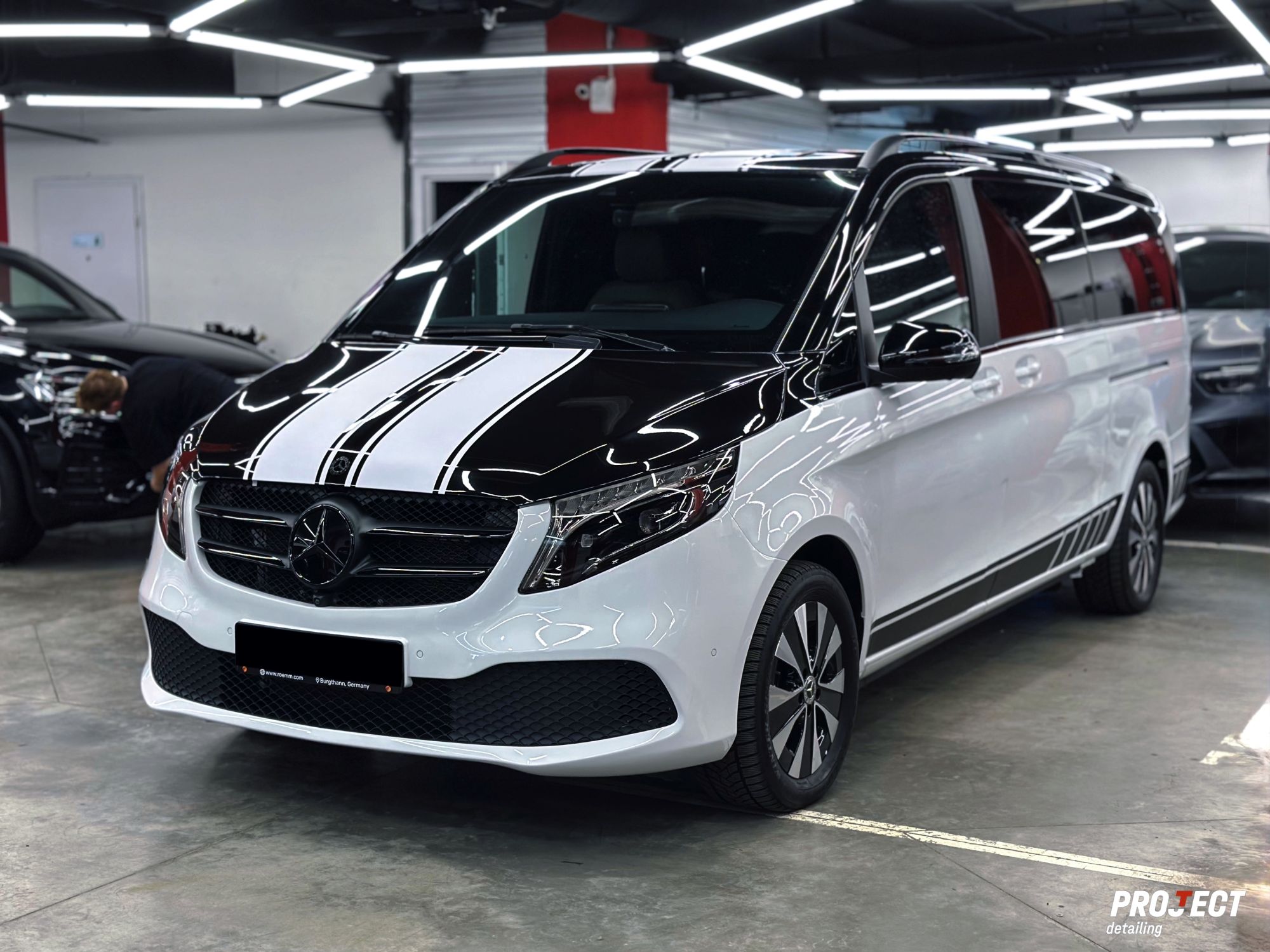 Преображение минивэна Mercedes Benz V250d