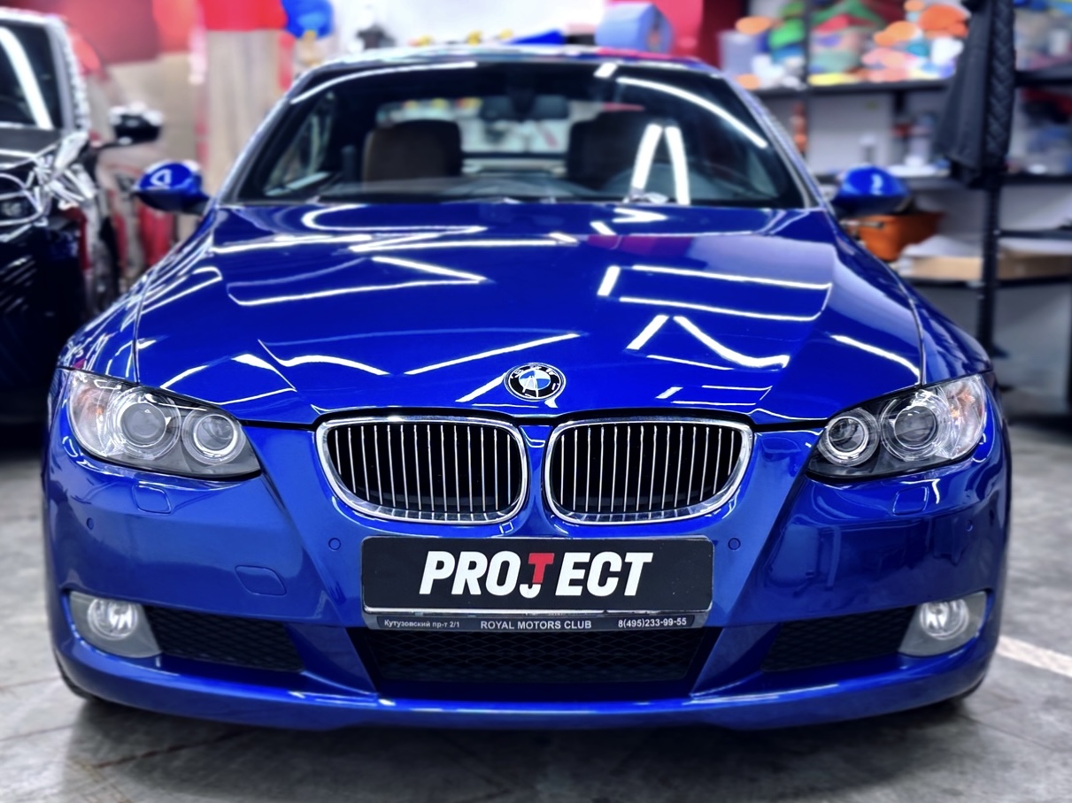 BMW 3 серии - полировка кузова