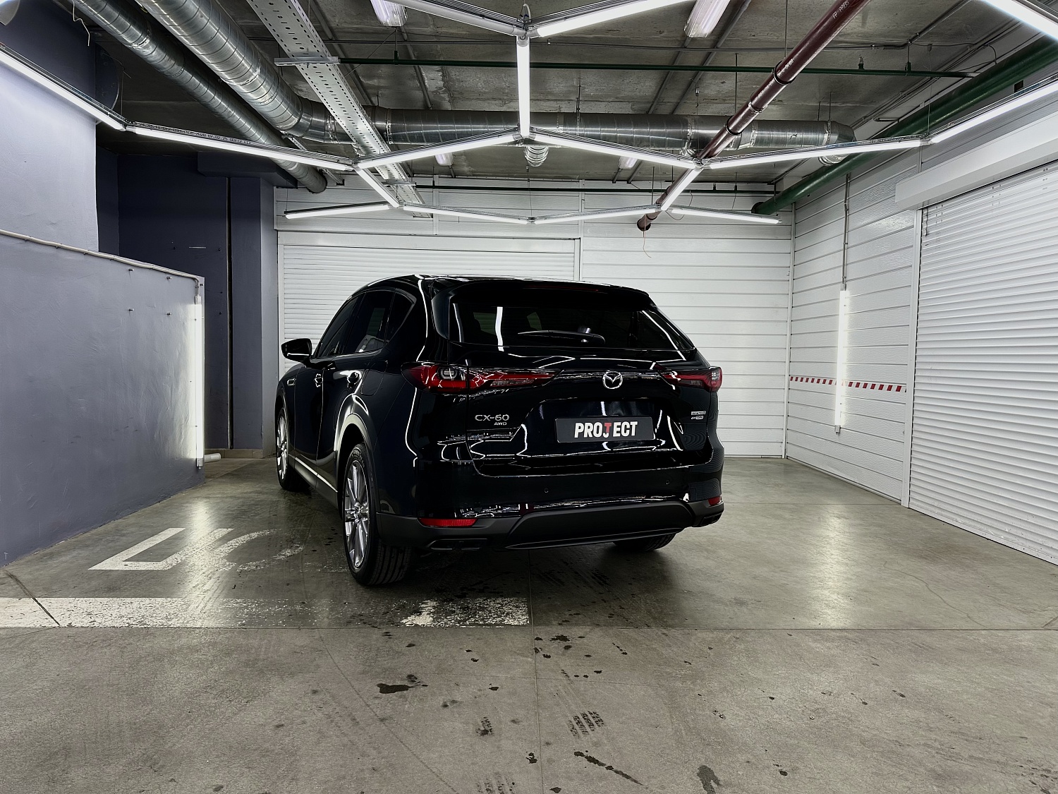 Mazda CX60 - оклейка антигравийной пленкой