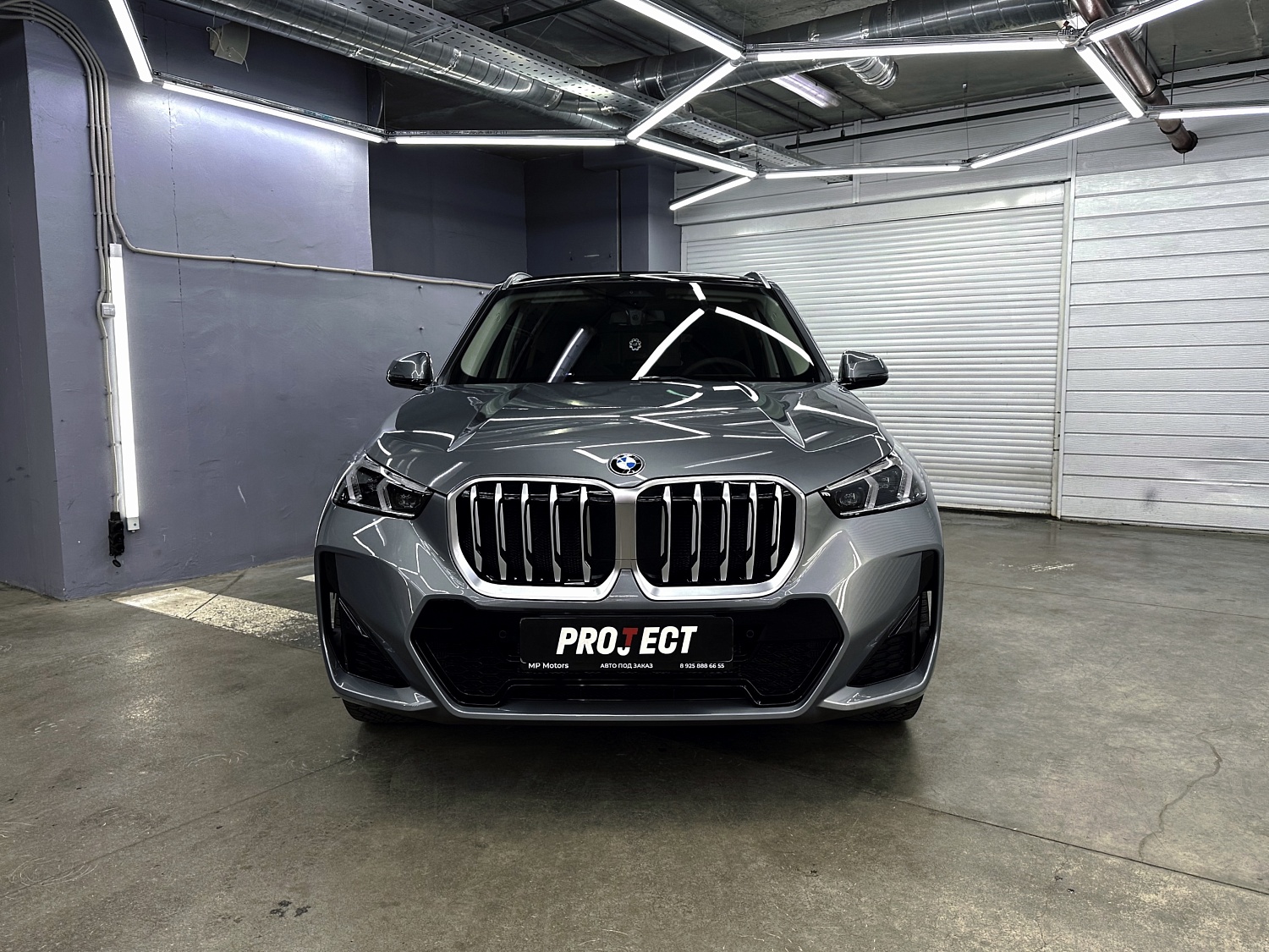 BMW X1 - оклейка зон риска полиуретаном