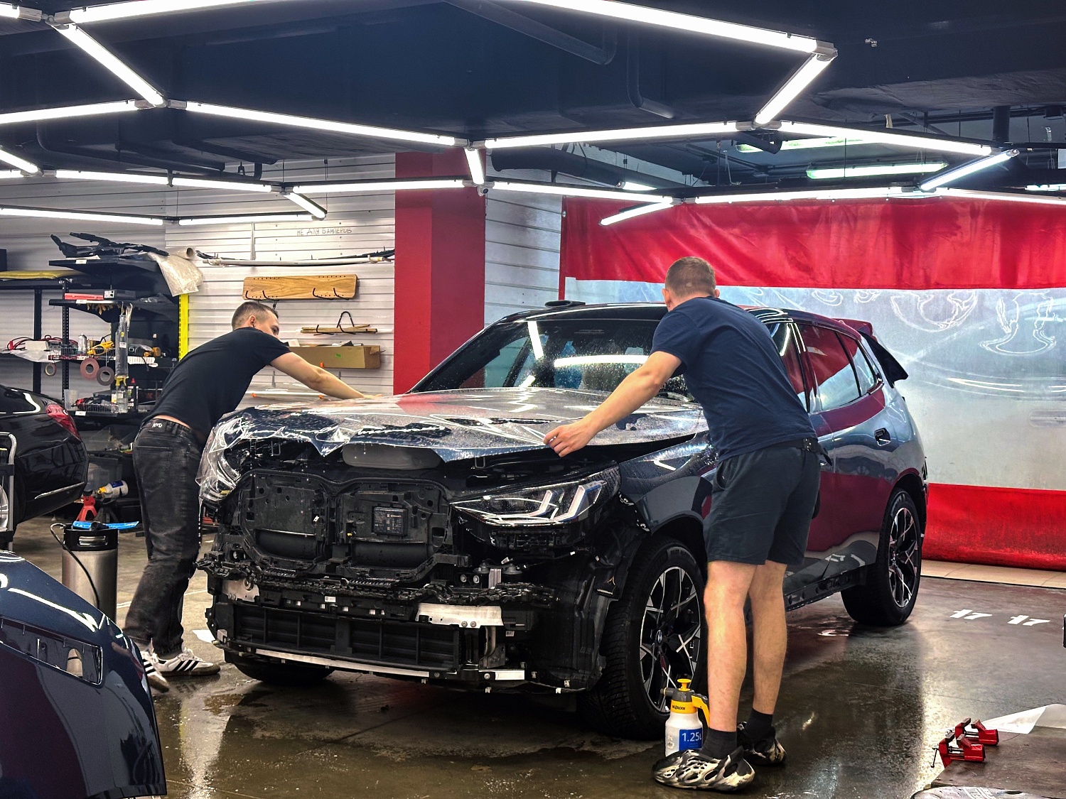 BMW X3 - покрытие кузова полиуретановой пленкой