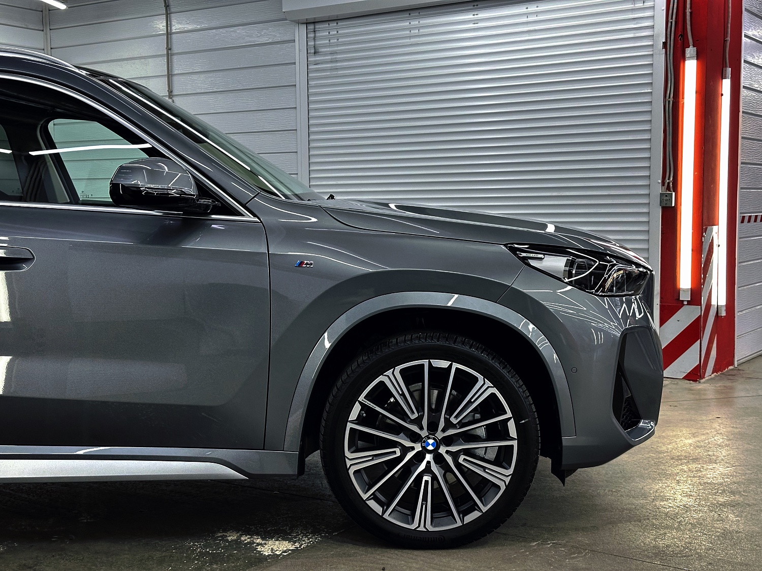 BMW X1 - оклейка зон риска полиуретаном