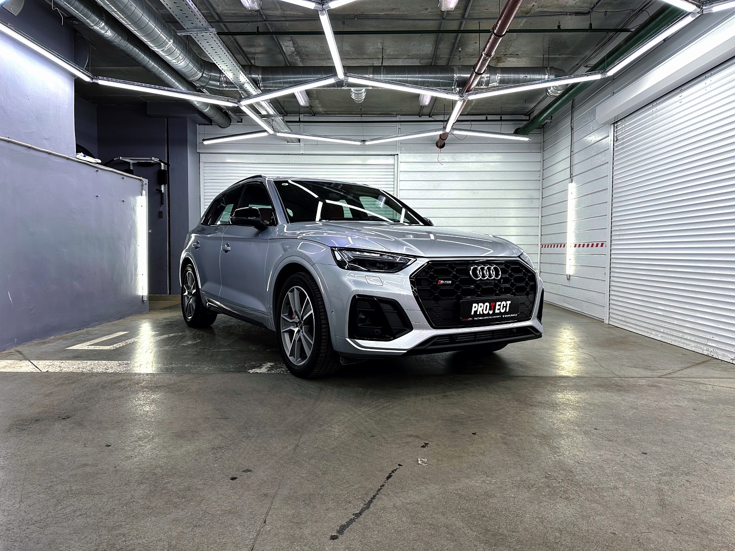 Смена цвета на Audi SQ5