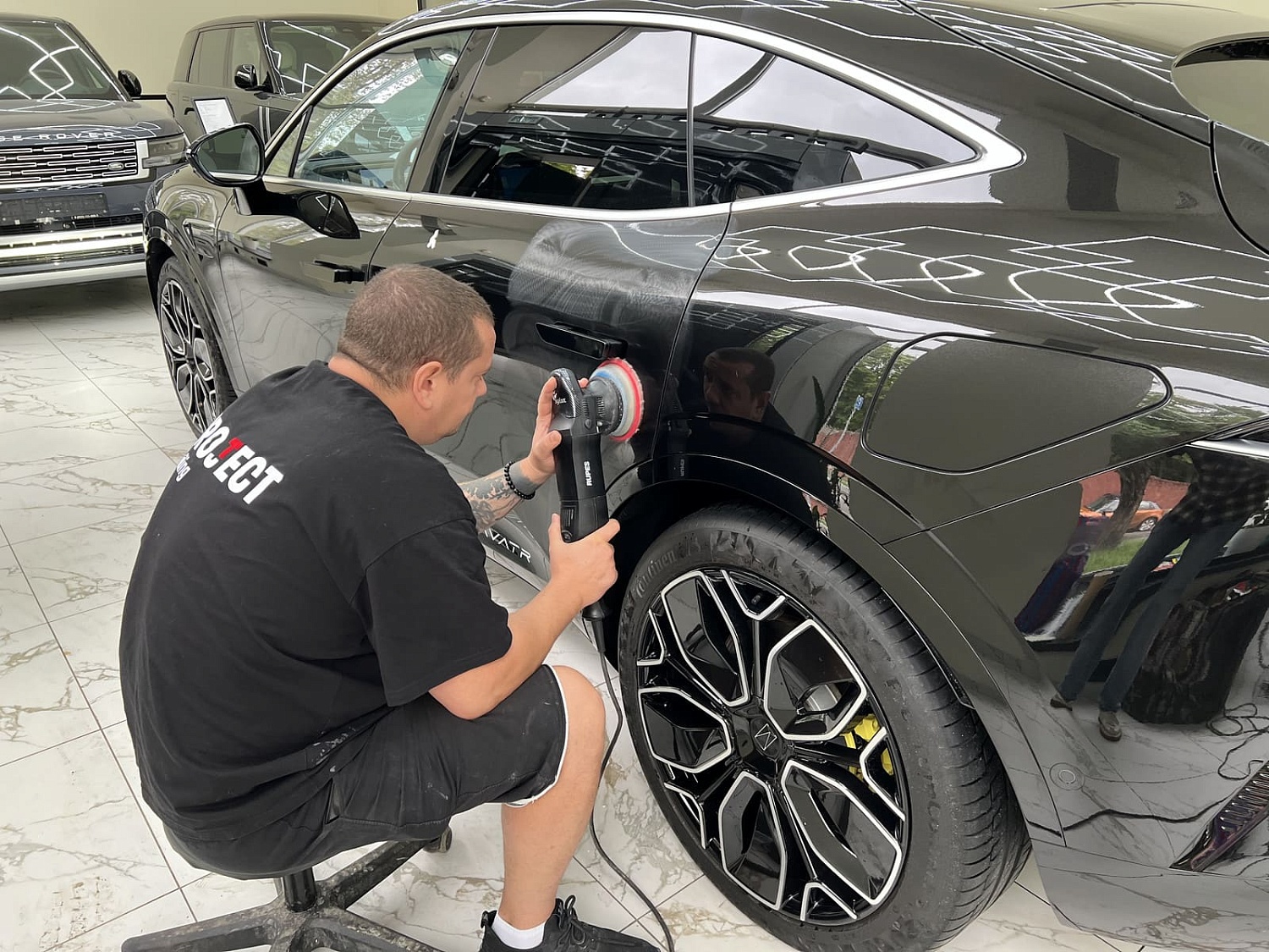 Полировка кузова автомобиля