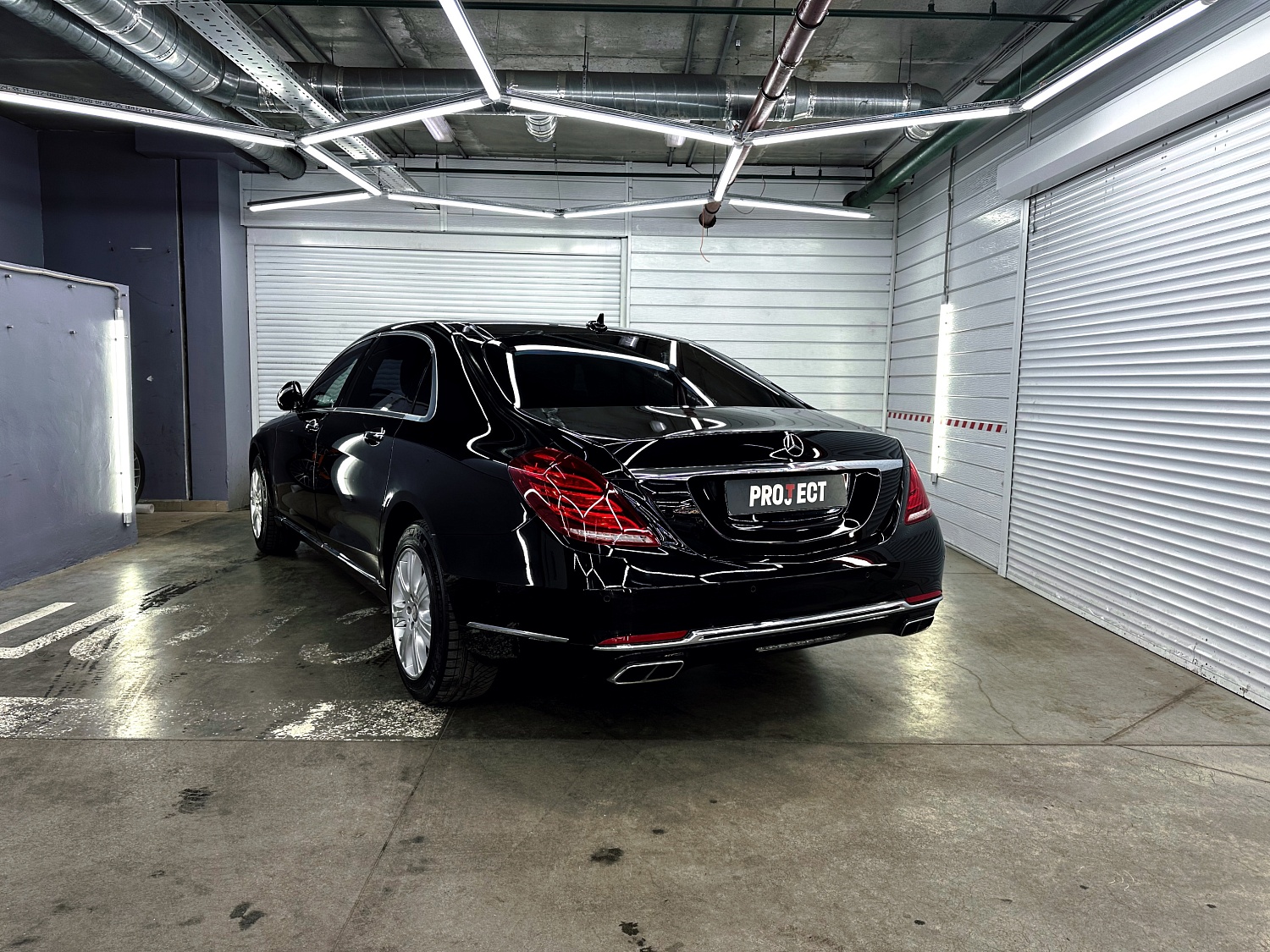 Mercedes Benz Maybach - полная оклейка полиуретаном