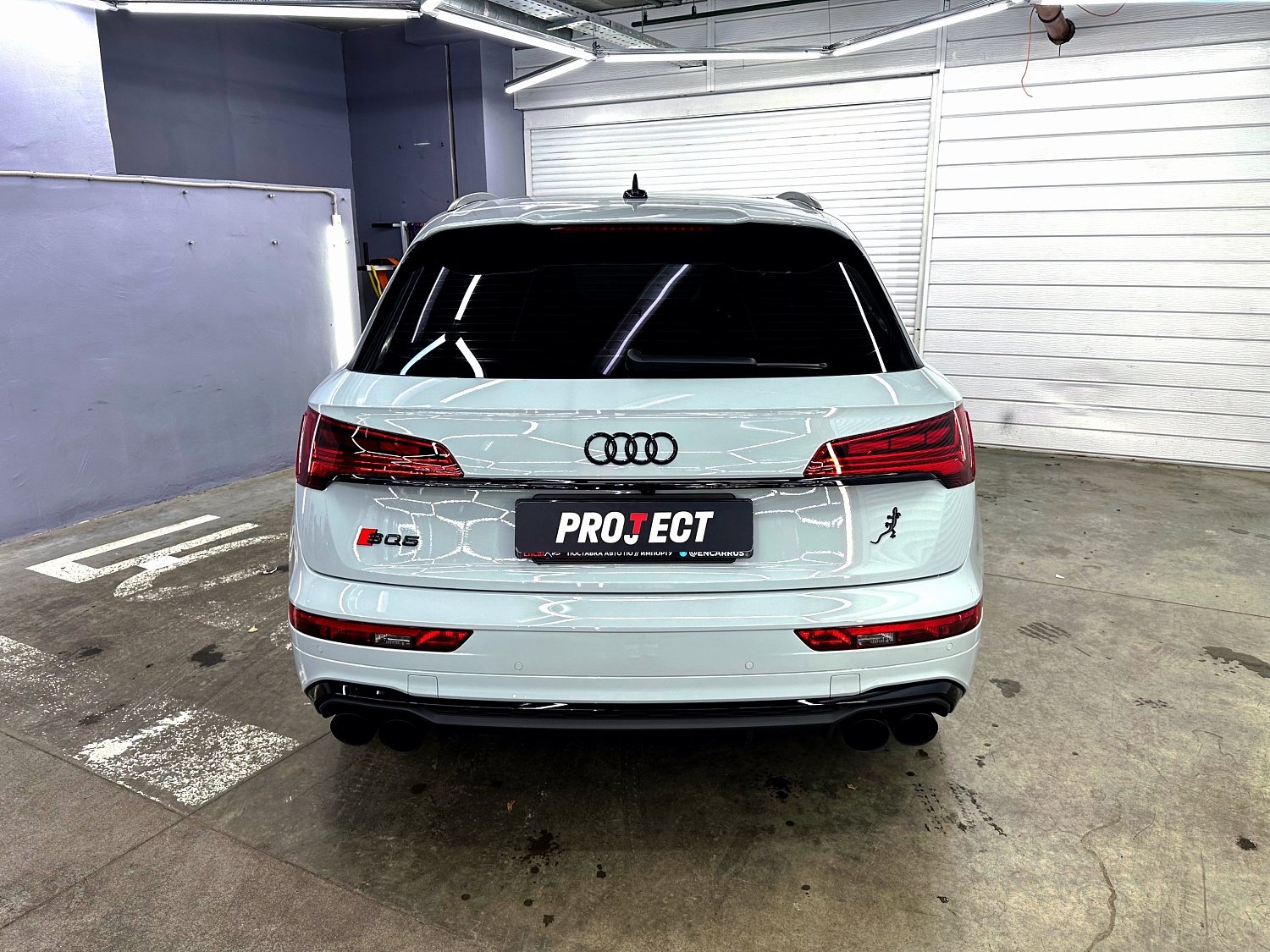 Смена цвета на Audi SQ5