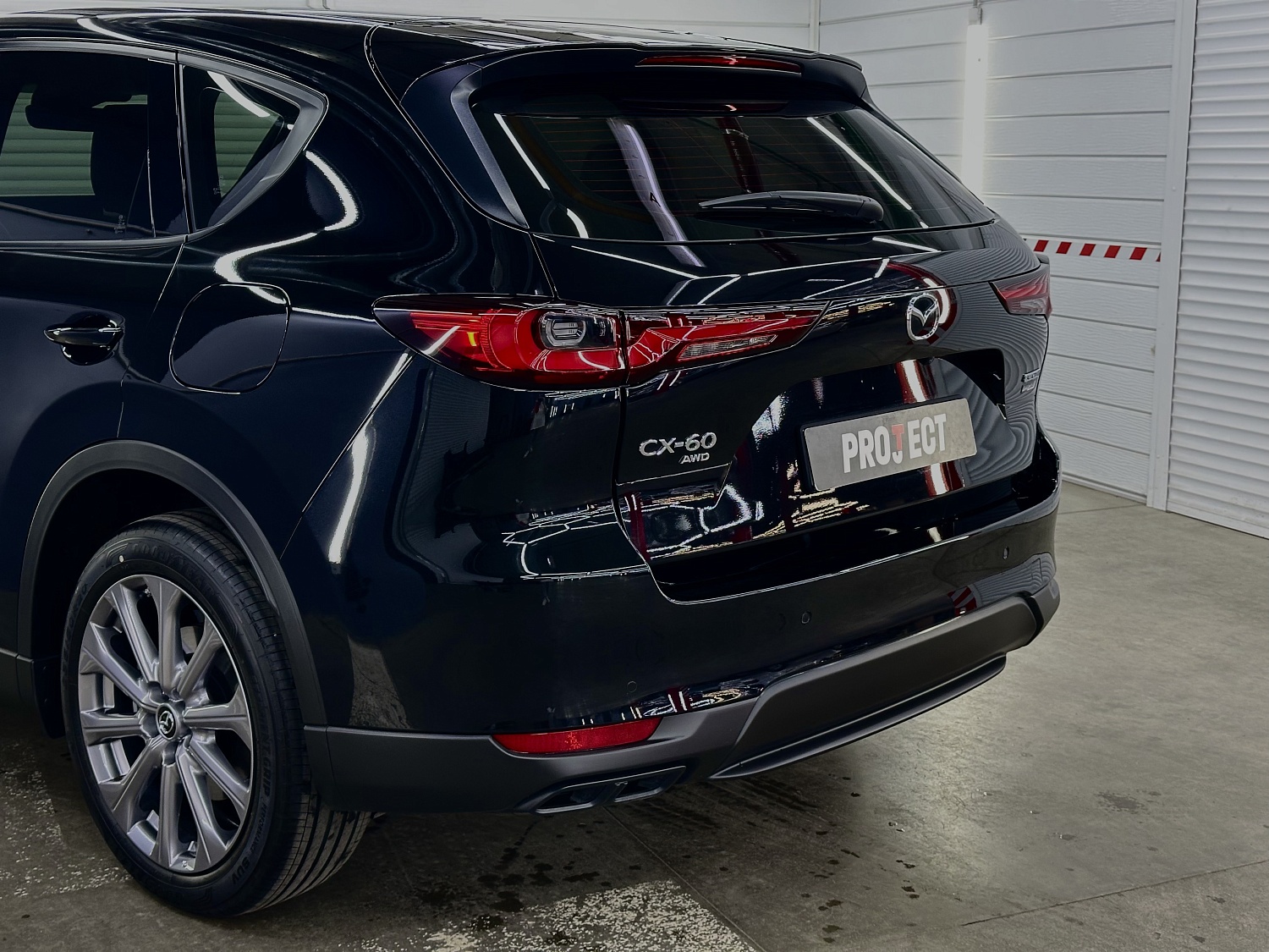 Mazda CX60 - оклейка антигравийной пленкой