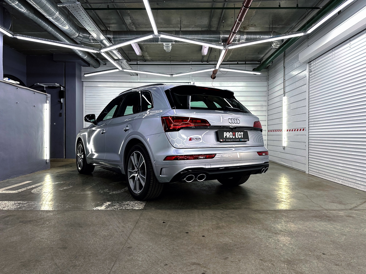 Смена цвета на Audi SQ5