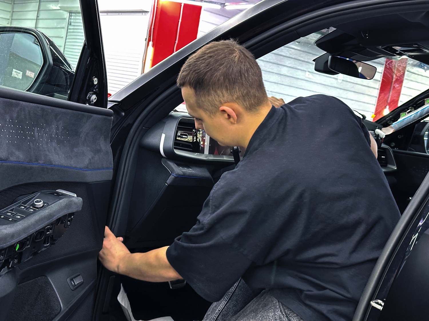 Volkswagen Teramont - оклейка матовой защитной пленкой