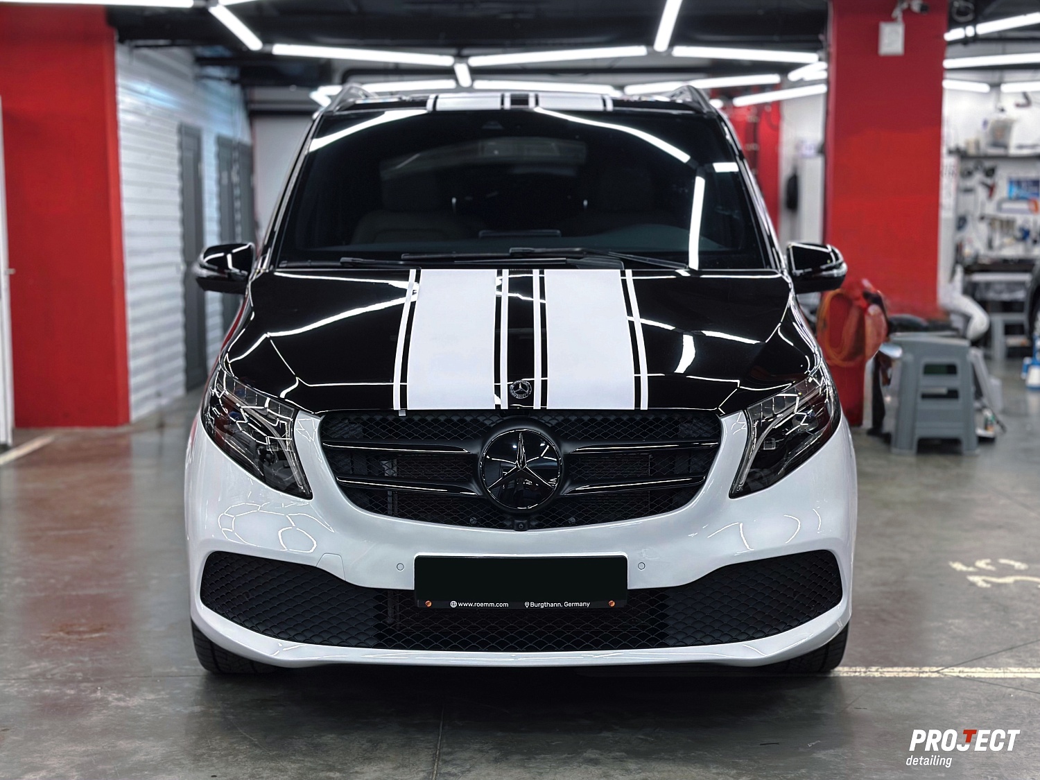Преображение минивэна Mercedes Benz V250d