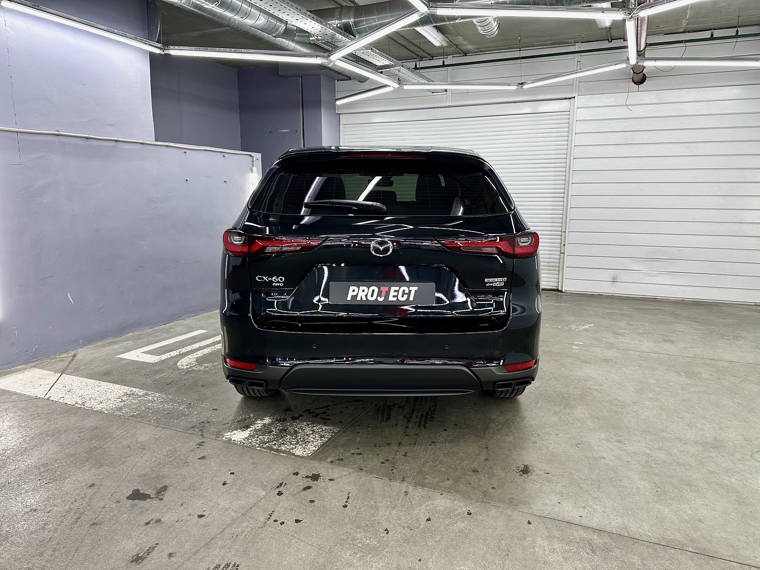 Mazda CX60 - оклейка антигравийной пленкой