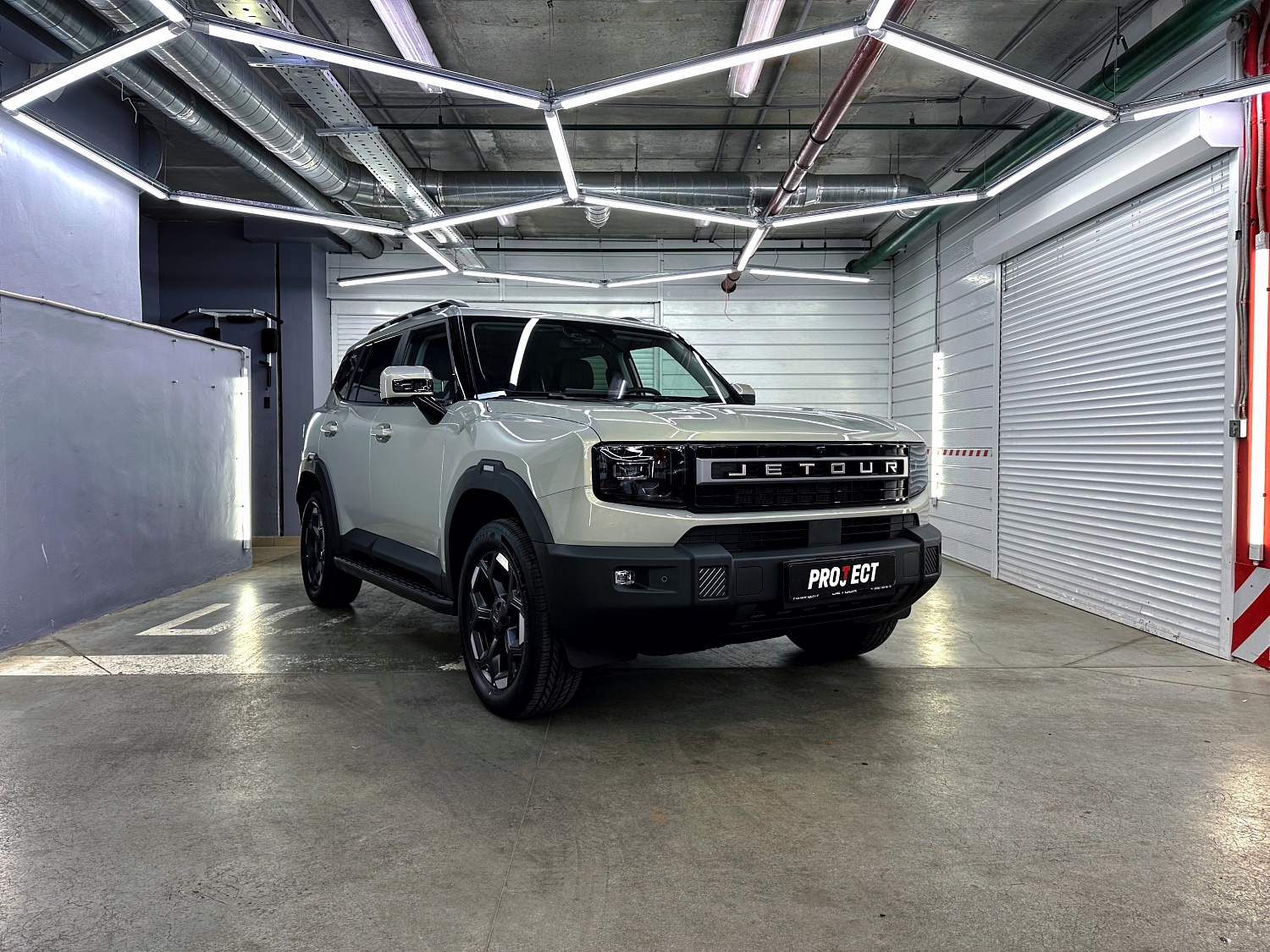 Jetour T1 - оклейка зон риска автомобиля