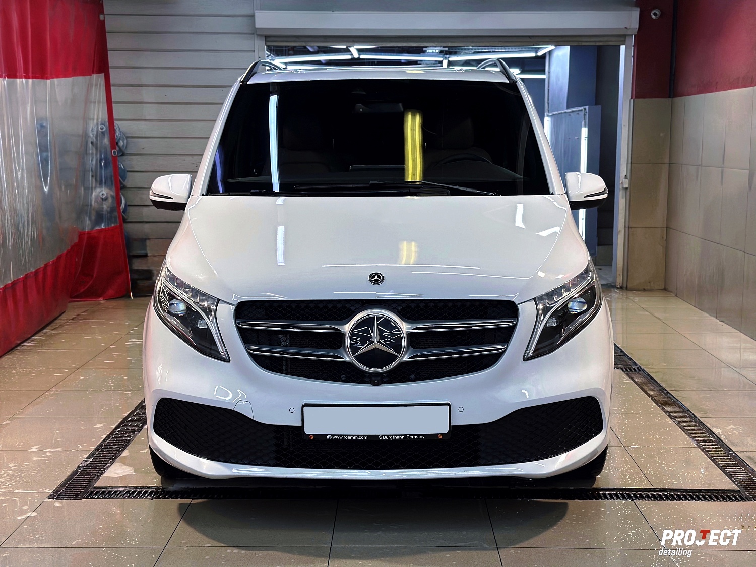 Преображение минивэна Mercedes Benz V250d