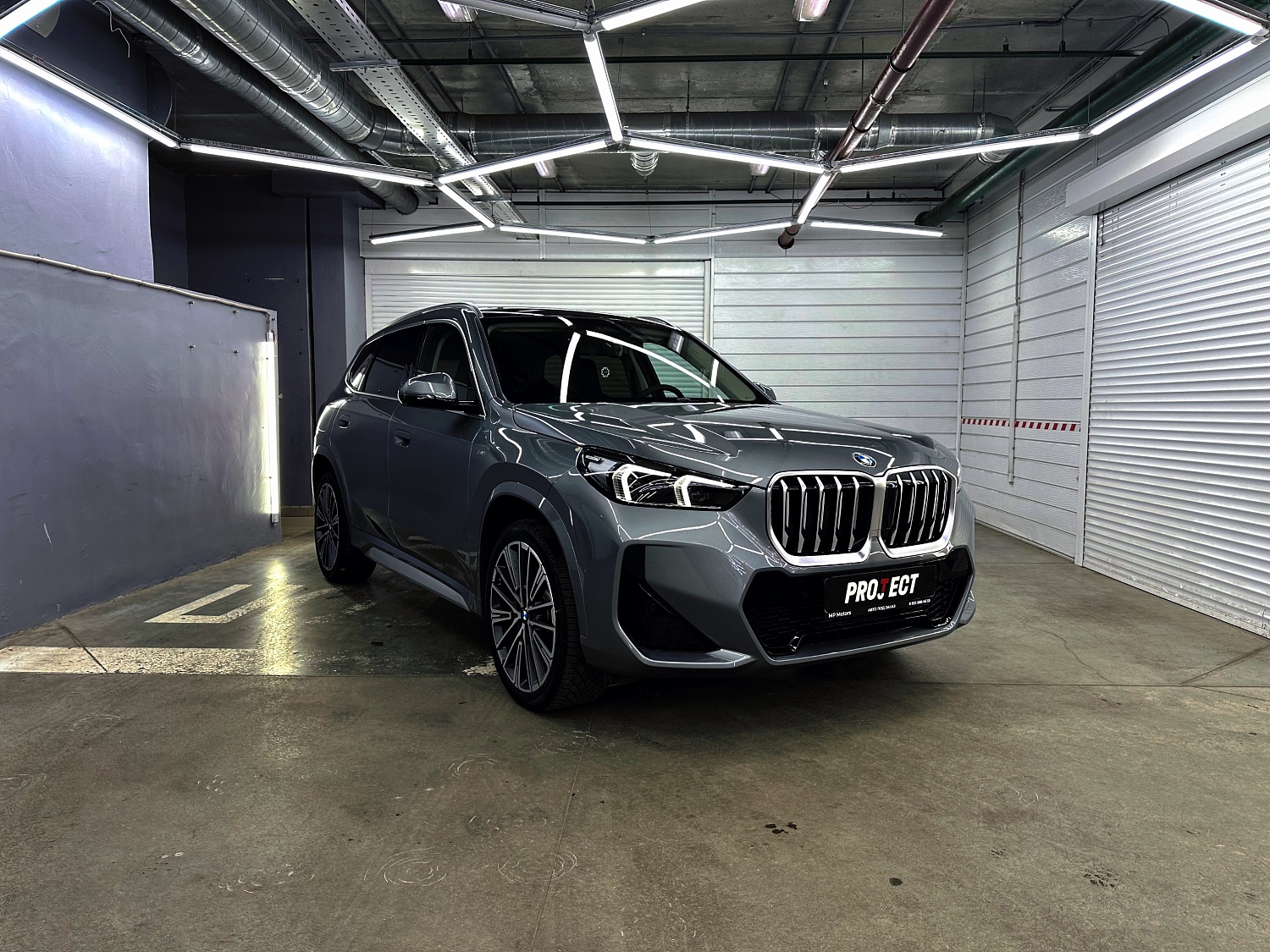 BMW X1 - оклейка зон риска полиуретаном
