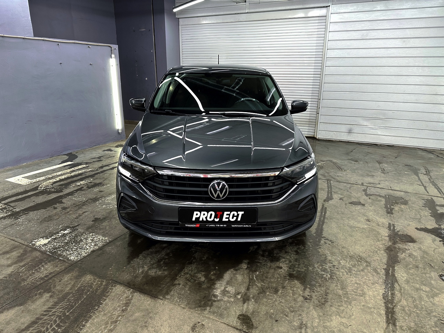 Volkswagen Polo - полная оклейка в полиуретан