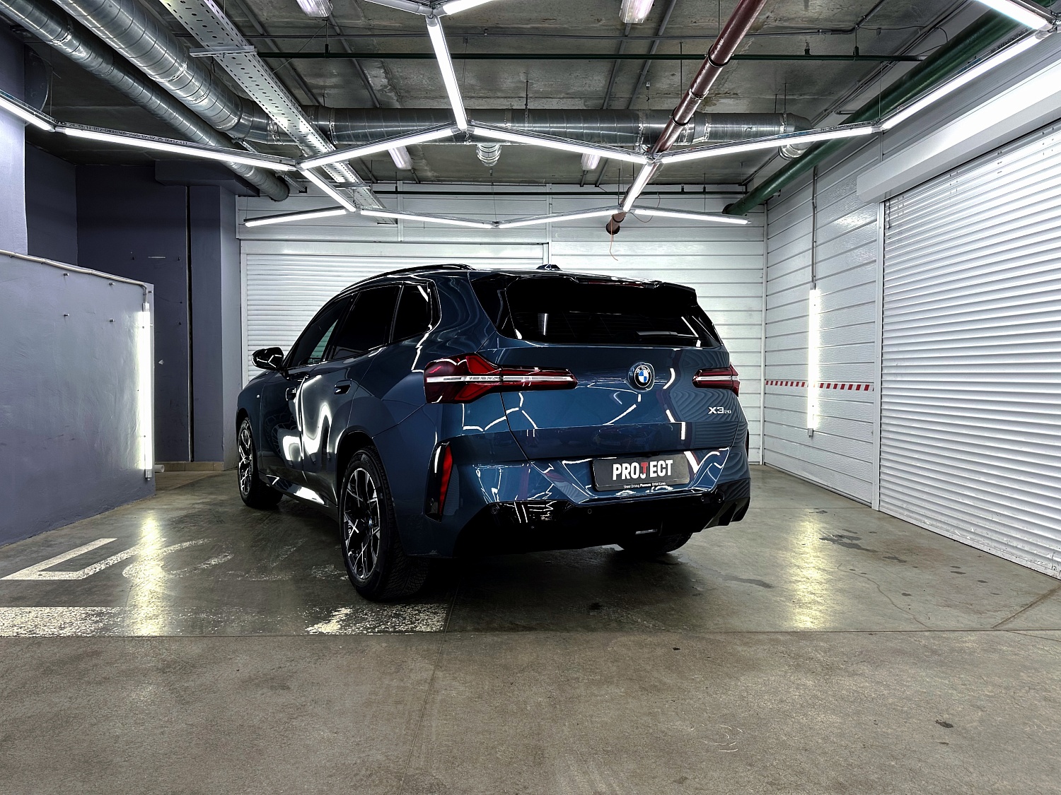 BMW X3 - покрытие кузова полиуретановой пленкой