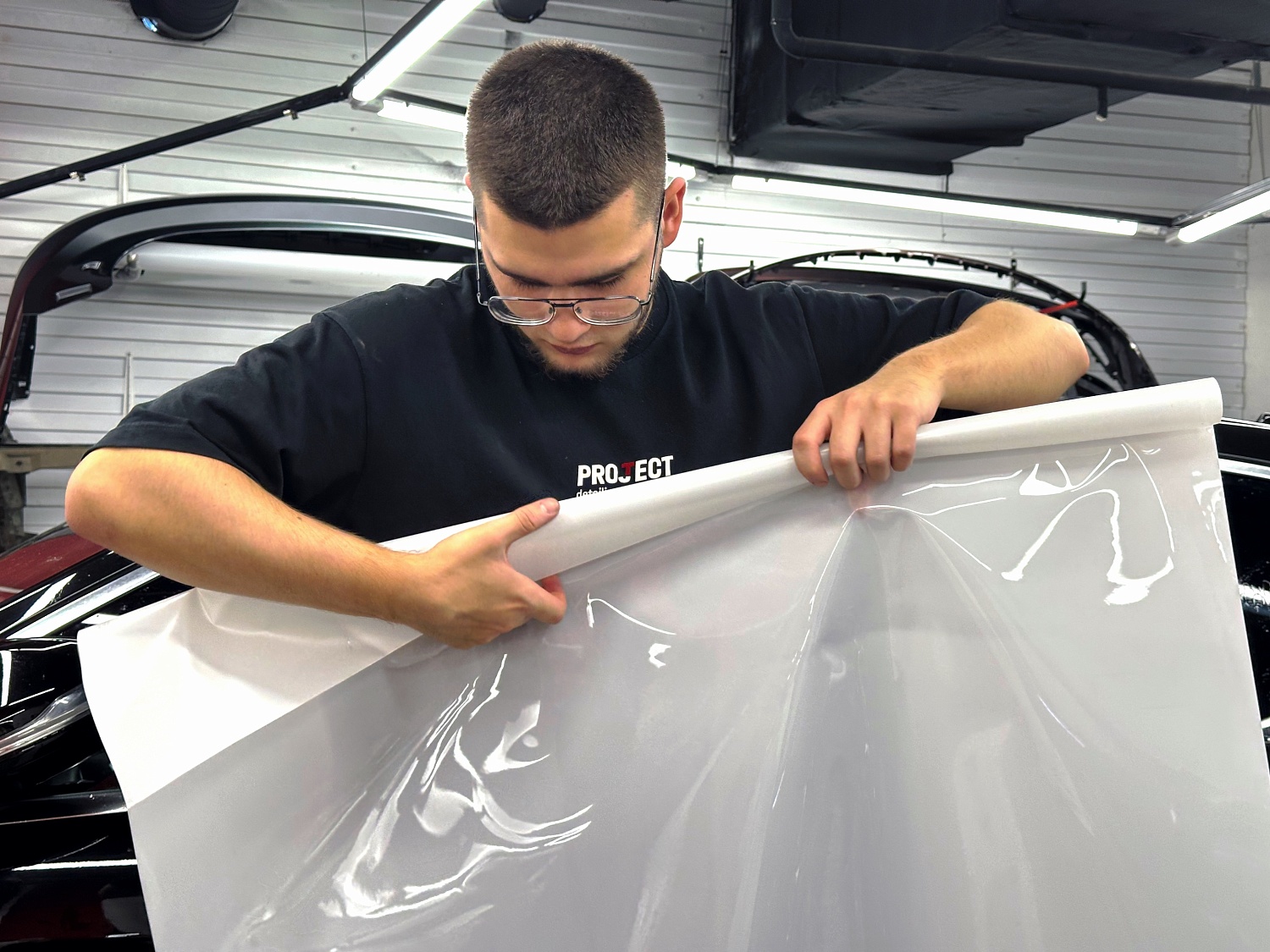 Mercedes Benz Maybach - полная оклейка полиуретаном