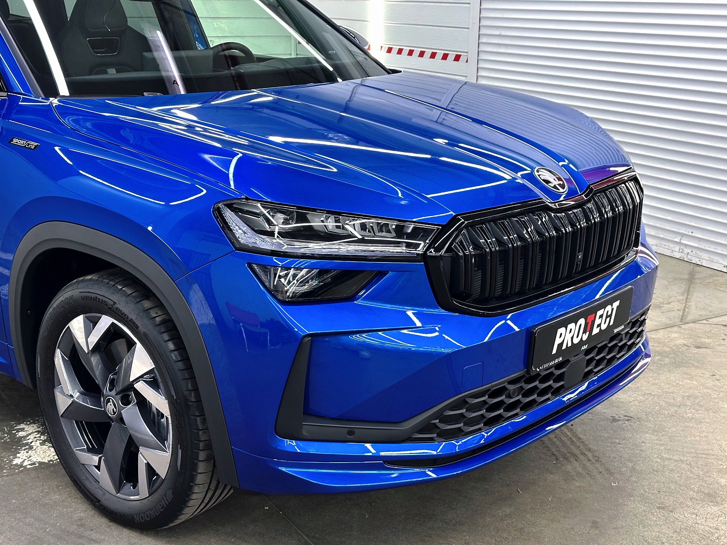 Защита зон риска на Skoda Kodiaq