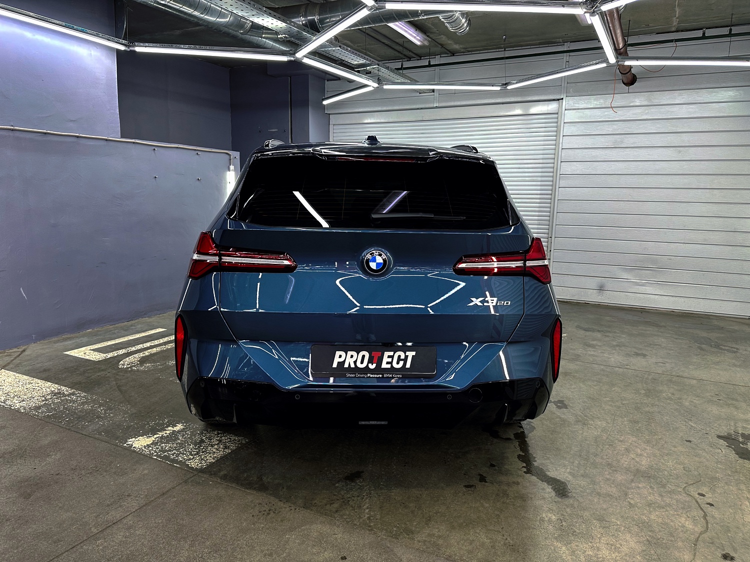 BMW X3 - покрытие кузова полиуретановой пленкой