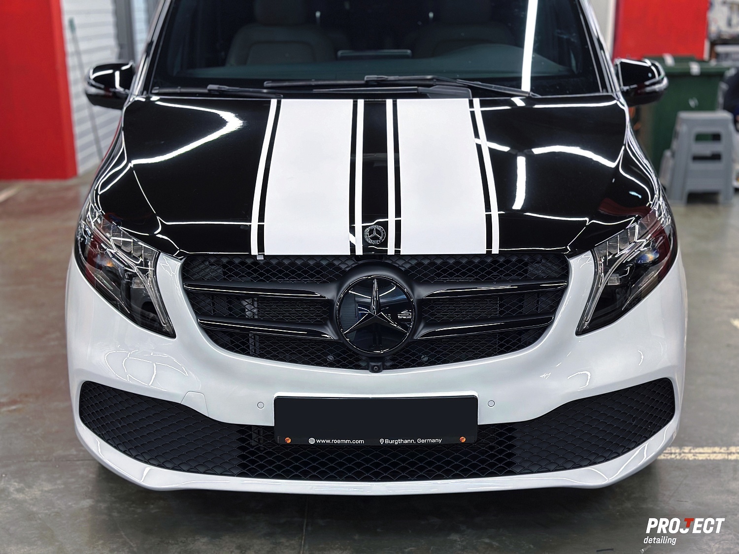 Преображение минивэна Mercedes Benz V250d