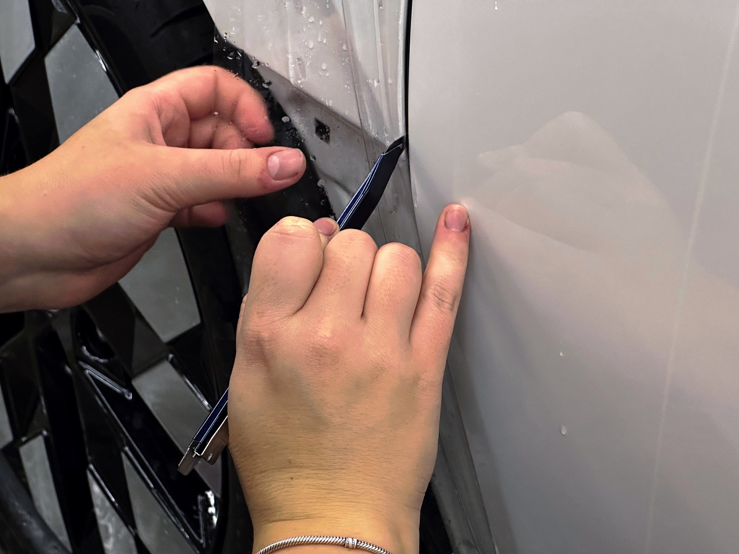 Hyundai Staria - оклейка кузова в полиуретановую пленку