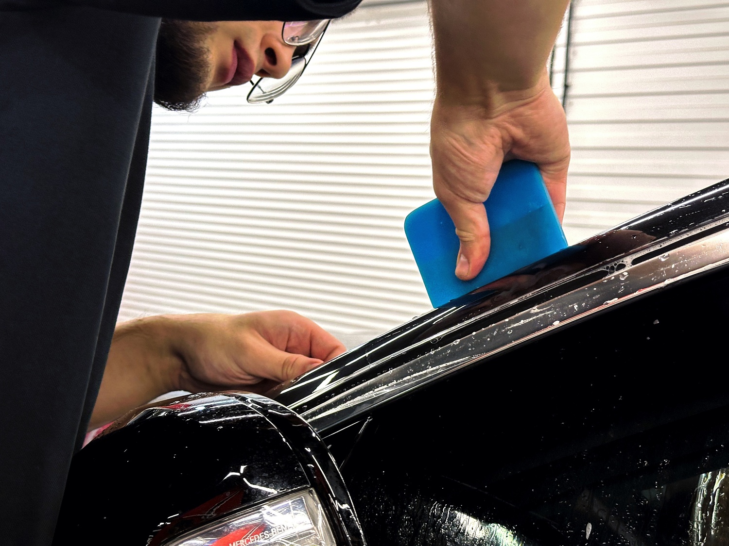 Mercedes Benz Maybach - полная оклейка полиуретаном