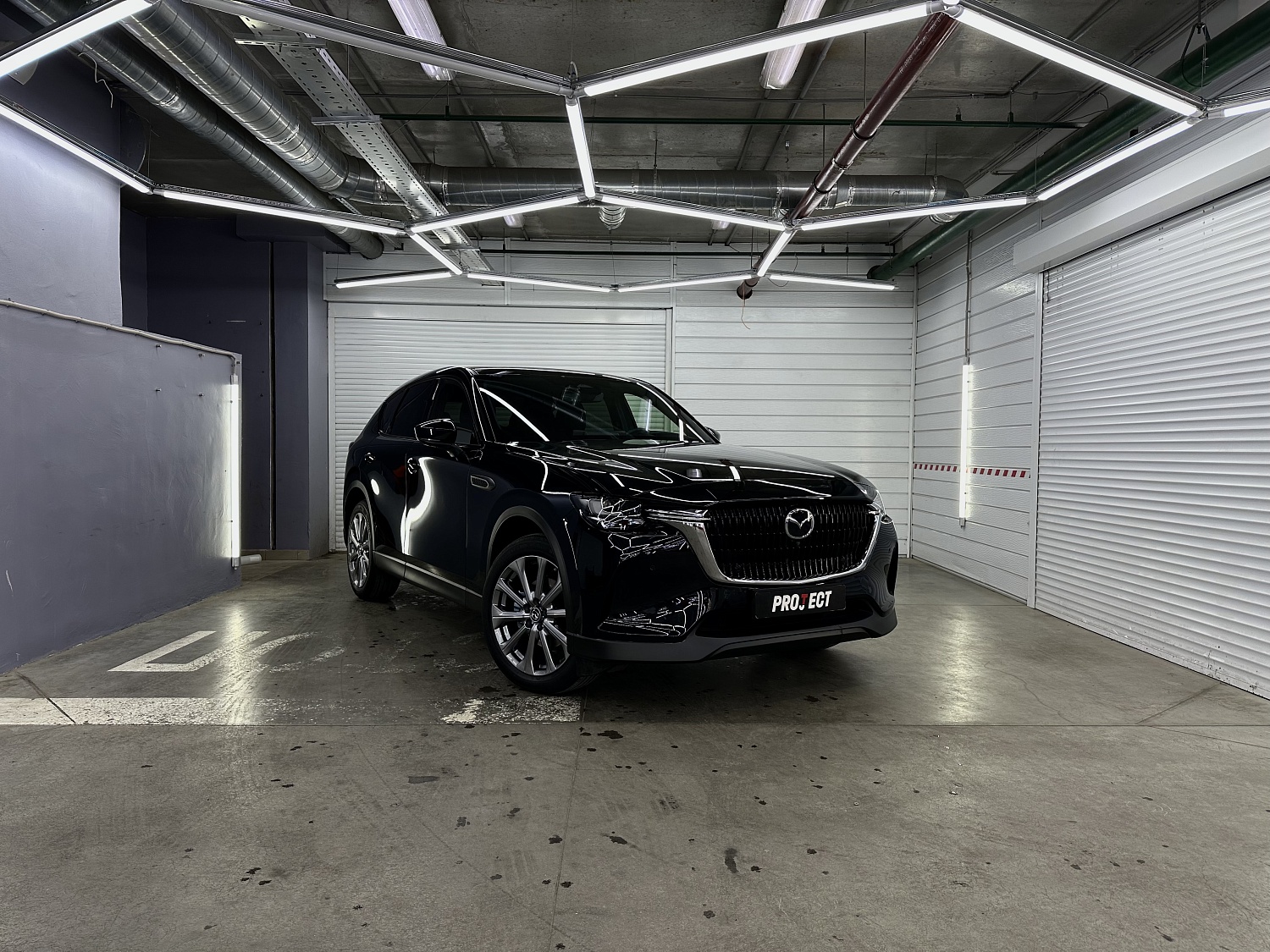 Mazda CX60 - оклейка антигравийной пленкой