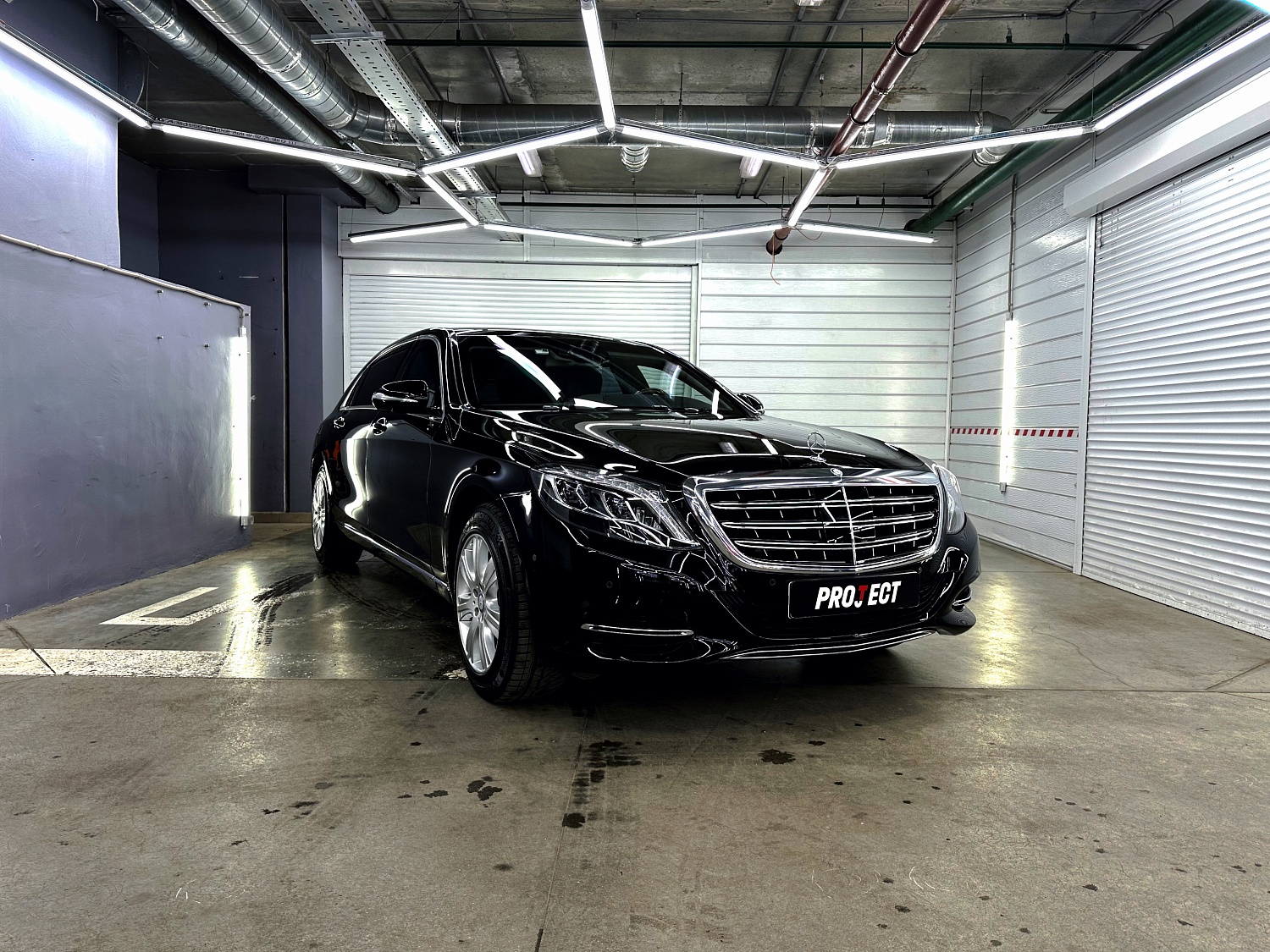 Mercedes Benz Maybach - полная оклейка полиуретаном