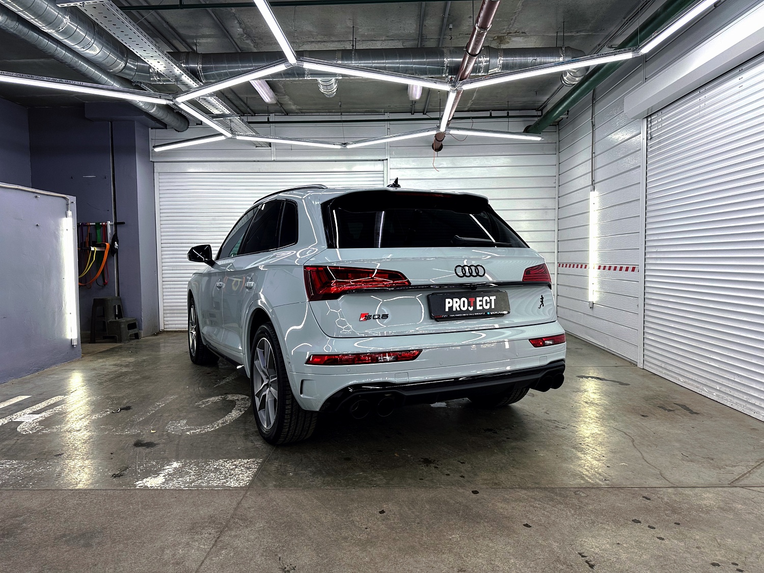 Смена цвета на Audi SQ5