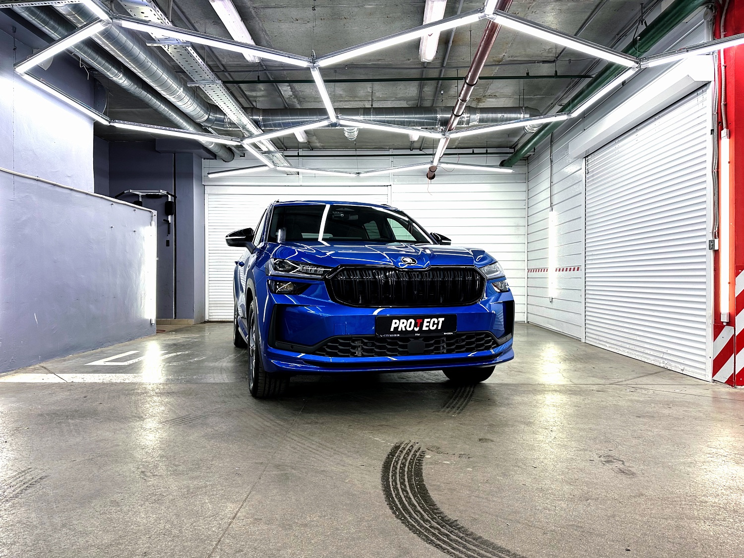Защита зон риска на Skoda Kodiaq